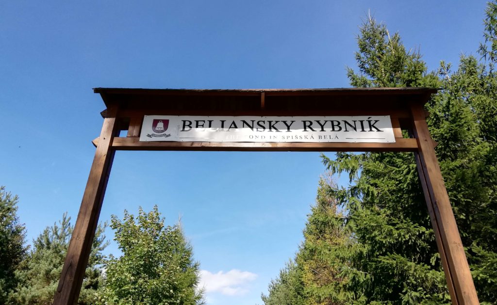 Beliansky rybník Spišská Belá